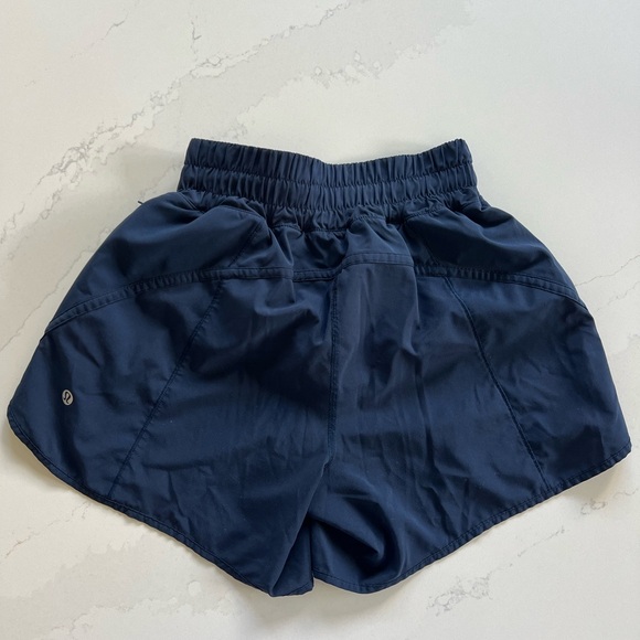 Lululemon Track That Shorts | Navy | 4 - Picture 4 of 6
